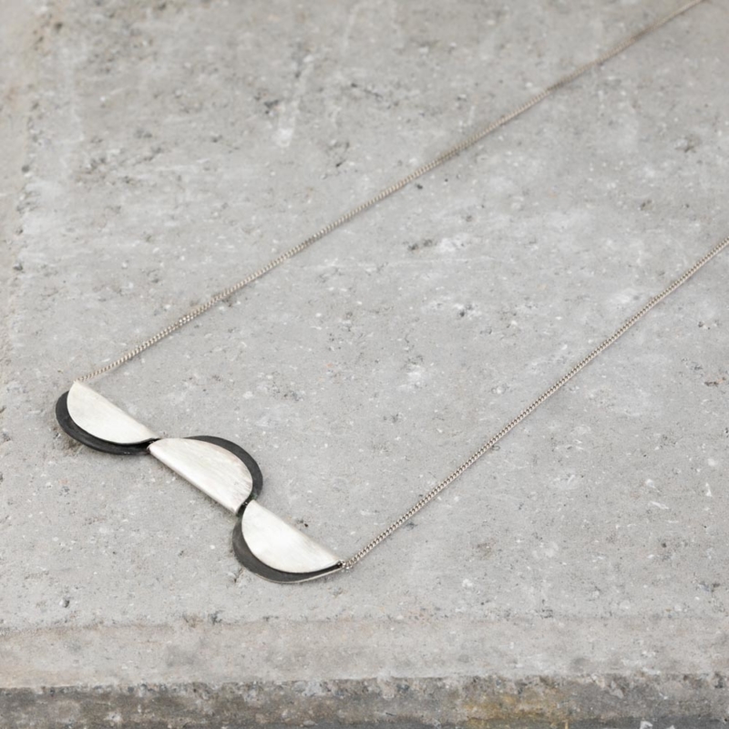 Eclipse Silver Chain Necklace