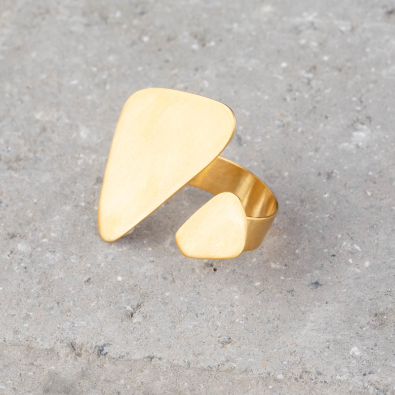 Chunky Gold Open Ring